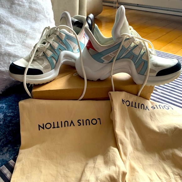 Authentic LV snickers I bought from here - Picture 8 of 11